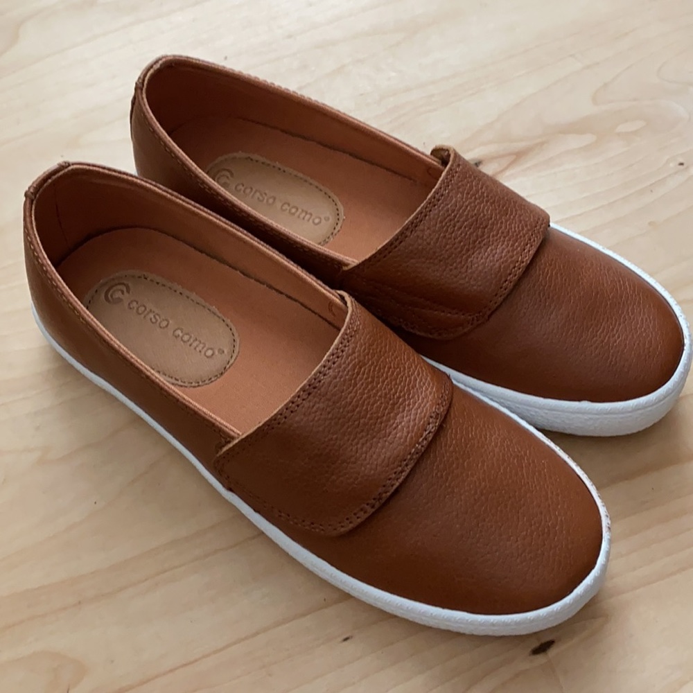 Cognac Leather Sneaker - Picture 6 of 11